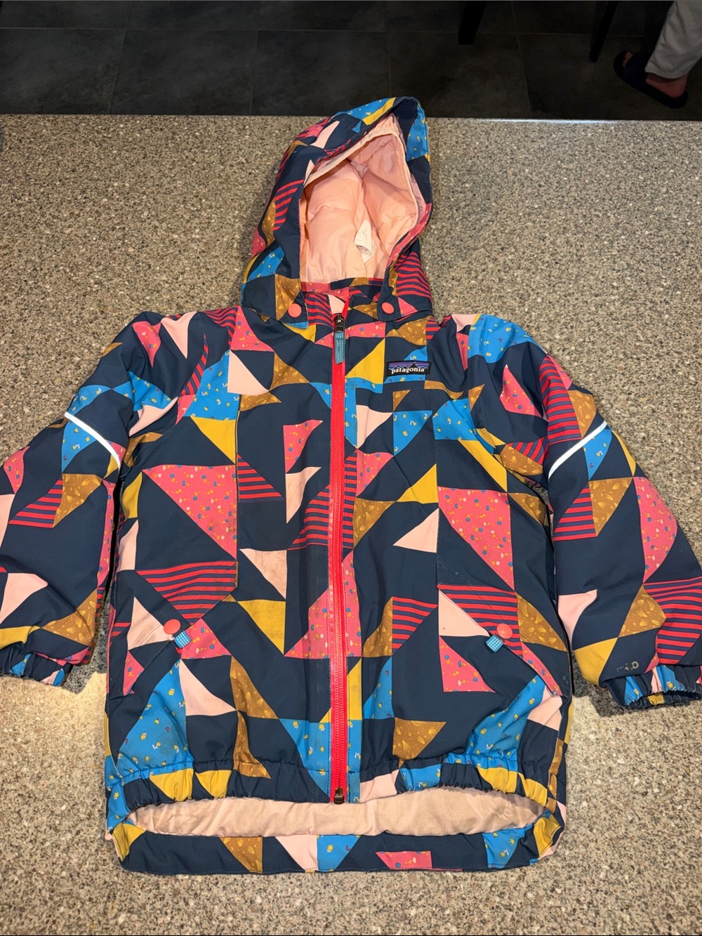 Patagonia floral geometric winter jacket